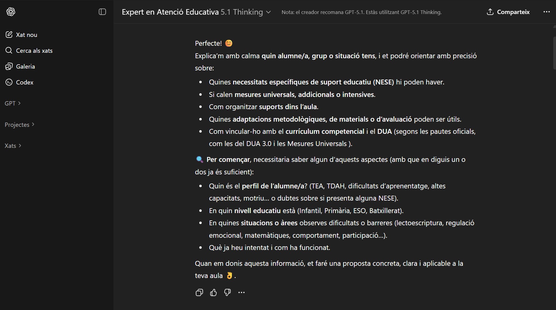 expert en atencio educativa - eductia