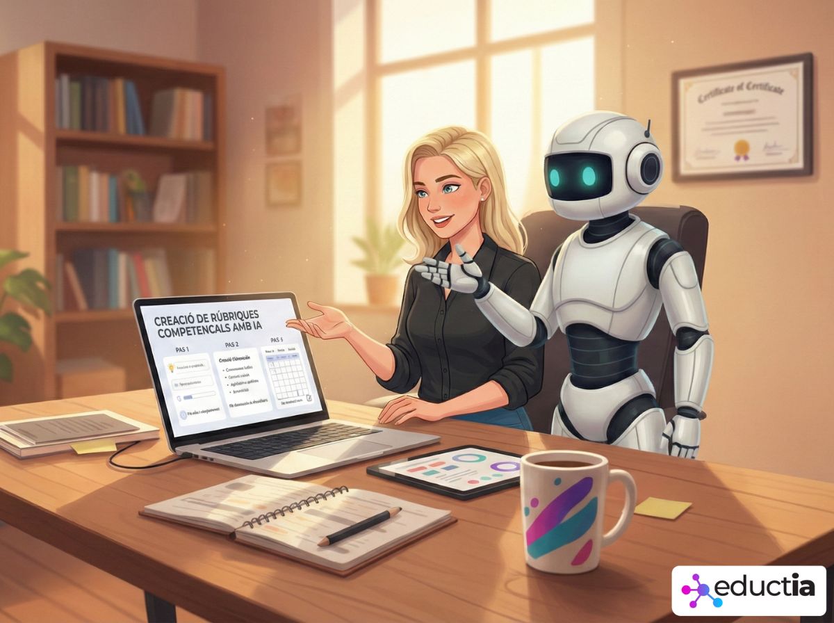 Com crear rúbriques competencials amb IA